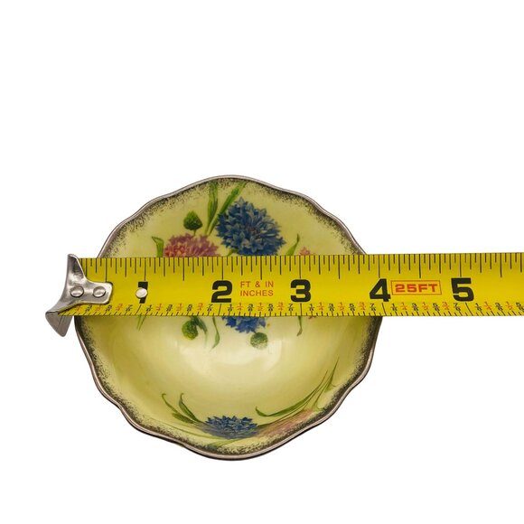 Vtg Paragon Double Warrant Fine Bone China Teacup Blue Pink Cornflowers CUP ONLY - Picture 10 of 10